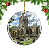 UK England Fairford Castle Christmas Ornament