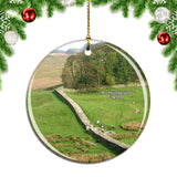 UK England Hadrian's Wall Northumberland Christmas Ornament