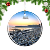 UK England Jurassic Coast Dorset Christmas Ornament