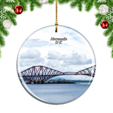 UK England Tyne Bridge Newcastle Christmas Ornament