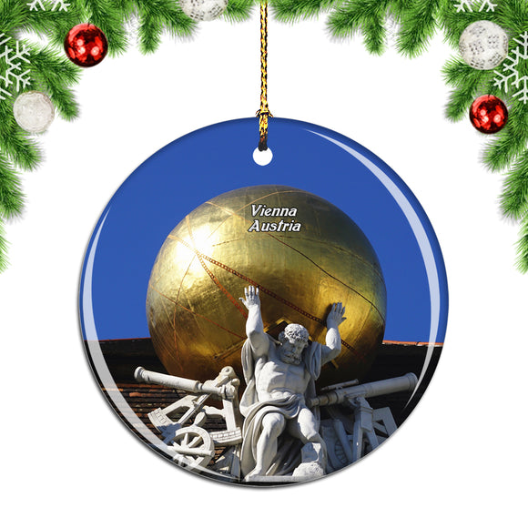 Austria Hofburg Imperial Palace Vienna Christmas Ornament