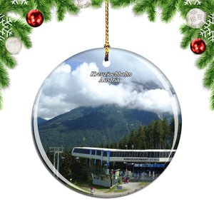 Austria Kreuzjochbahn Christmas Ornament