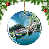 Austria Traunsee Salzkammergut Christmas Ornament