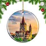 Austria Vienna Church Christmas Ornament