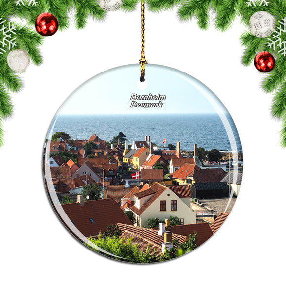 Denmark Bornholm Christmas Ornament