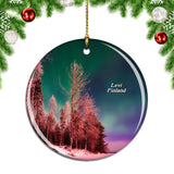 Finland Aurora Levi Christmas Ornament