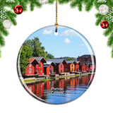 Finland House Porvoo Christmas Ornament