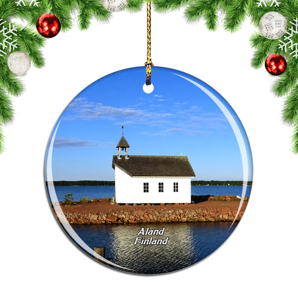 Finland Mariehamn Aland Christmas Ornament