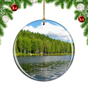 Finland Repovesi National Park Kouvola Christmas Ornament