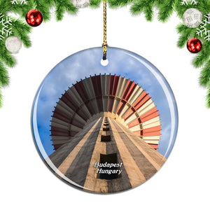 Hungary Budapest Csepel Christmas Ornament