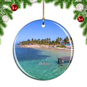 Belize City Belize Christmas Ornament