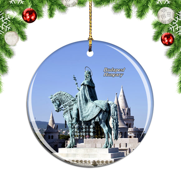 Hungary Budapest Ungarn Hungary Christmas Ornament