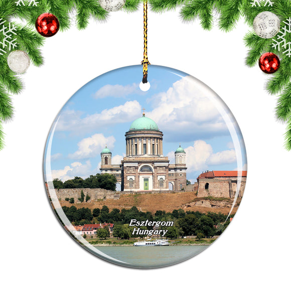 Hungary Danube Cathedral Esztergom Christmas Ornament