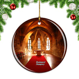 Hungary Interior Church Budapest Christmas Ornament