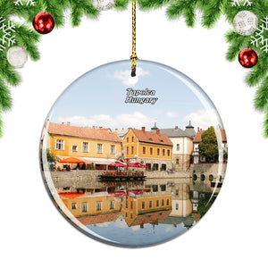 Hungary Tapolca Christmas Ornament