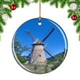 Hungary Windmill Christmas Ornament