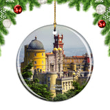 Portugal Castle Foam Sintra Lisbon Christmas Ornament