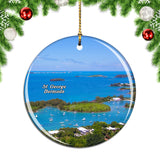 Bermuda St. George UK Christmas Ornament