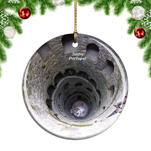 Portugal Initiation Well Sintra Christmas Ornament