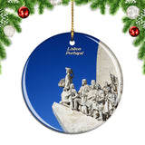 Portugal Lisbon Palace Christmas Ornament