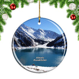 Big Almaty Lake Almaty Kazakhstan Christmas Ornament