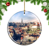 Portugal Porto City Christmas Ornament