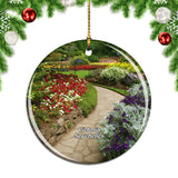 Botanical Garden Victoria Seychelles Christmas Ornament