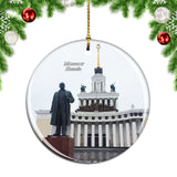 Russia Moscow Christmas Ornament