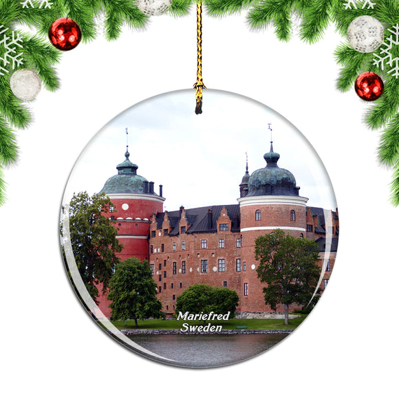 Sweden Gripsholm Castle Mariefred Christmas Ornament