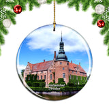 Sweden Vittskovle Castle Kristianstad Christmas Ornament