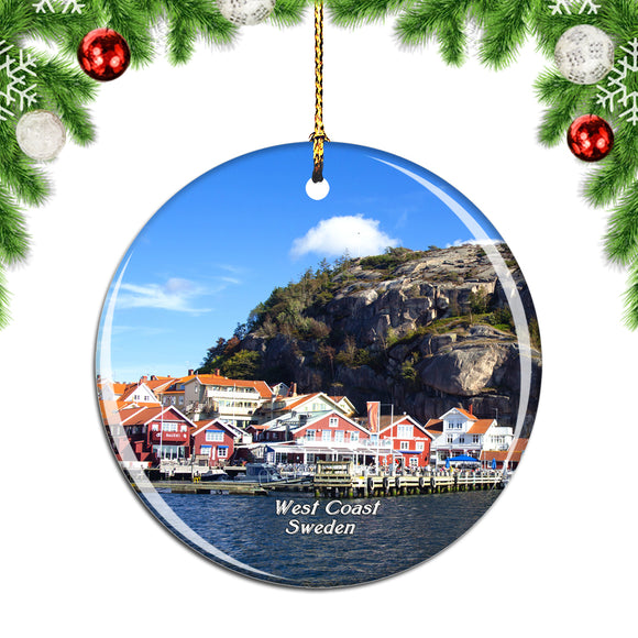 Sweden West Coast Christmas Ornament