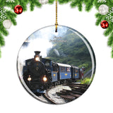 Switzerland Steam Railway Furka Christmas Ornament