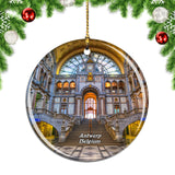 Belgium Antwerp Station Hall Christmas Ornament
