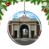 Belgium Menin Gate Memorial Ypres Christmas Ornament