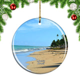 Brazil Beach Maceio Christmas Ornament