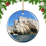 France Marseille Castle Of Yew Christmas Ornament