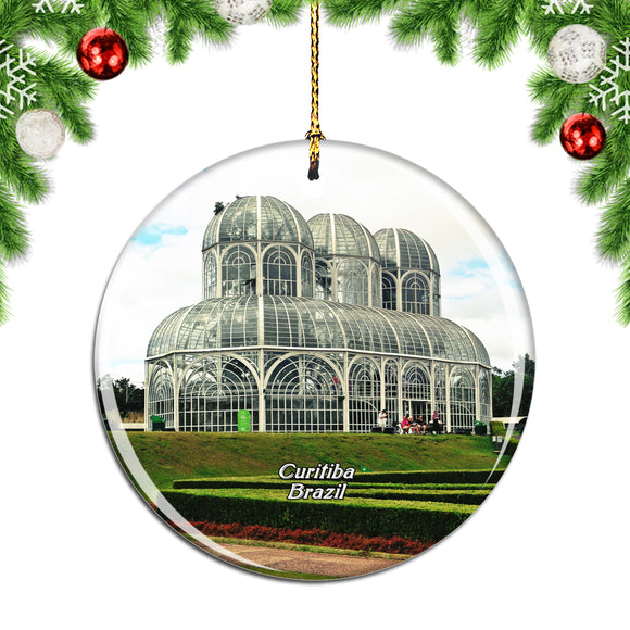 Brazil Botanical Garden of Curitiba Christmas Ornament