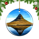 Iceland Kirkjufell Christmas Ornament