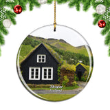 Iceland Skogar Museum Christmas Ornament