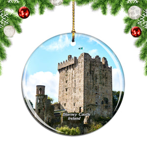 Ireland Blarney Castle Cork Christmas Ornament