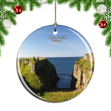 Ireland Dunseverick Christmas Ornament