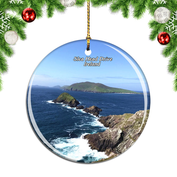 Ireland Slea Head Drive Christmas Ornament