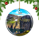 Ireland Slieve League Carrick Christmas Ornament