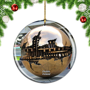 Ireland Sphere Dublin Christmas Ornament