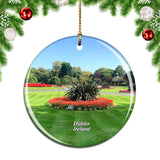 Ireland St Stephens Green Dublin Christmas Ornament