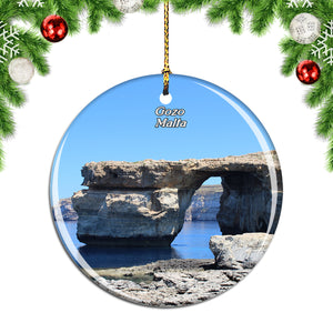 Malta Azure Window Gozo Christmas Ornament