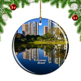 Brazil Flamboyant Park Goiania Christmas Ornament