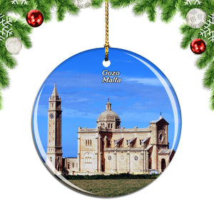 Malta Ta Pinu Gozo Christmas Ornament