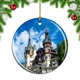 Romania Peles Castel Sinaia Christmas Ornament