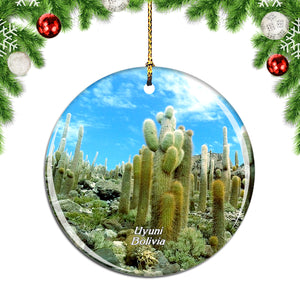 Uyuni Bolivia Christmas Ornament